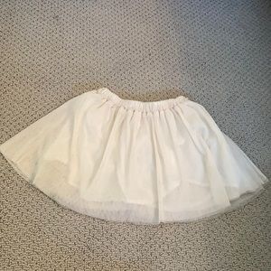 Baby Gap White Skirt, size 4T